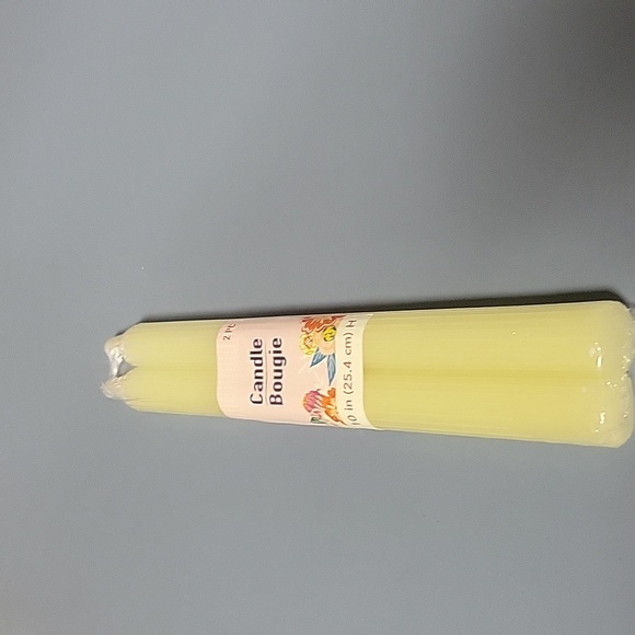 Hand painted turkey candle sticks and white candles - Picture 10 of 10